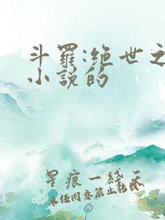 斗罗:绝世之光小说的