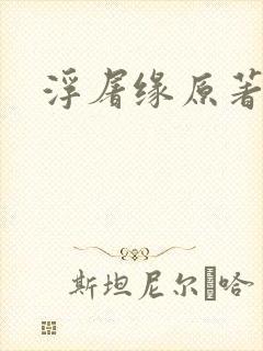 浮屠缘原著小说