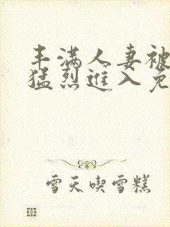 丰满人妻被黑人猛烈进入免费