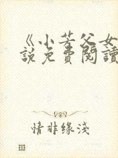 《小芳父女》小说免费阅读