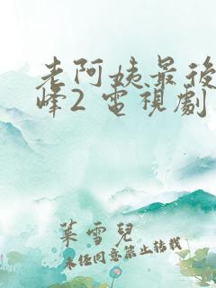 老阿姨最后的巅峰2 电视剧