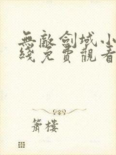 无敌剑域小说在线免费观看