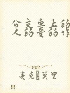 公交车上的陌生人的爱的作文