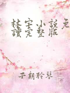 林宇小说免费阅读完整版