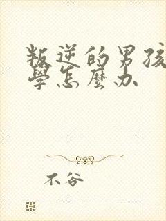 叛逆的男孩子厌学怎么办