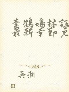 李鹤鸣林钰小说最新章节免费阅读