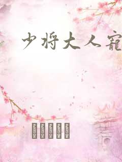 少将大人宠宠我