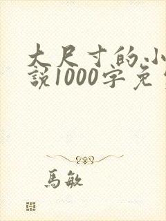 大尺寸的小黄说说1000字免费