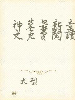 神墓最新章节全文免费阅读无弹窗