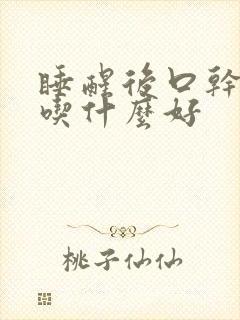 睡醒后口干口苦吃什么好