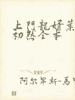 上门龙婿叶辰萧初然全本