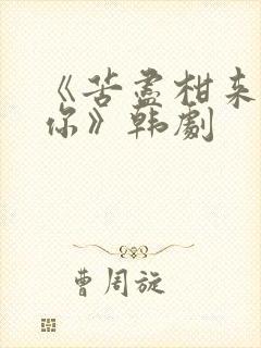 《苦尽柑来遇见你》韩剧