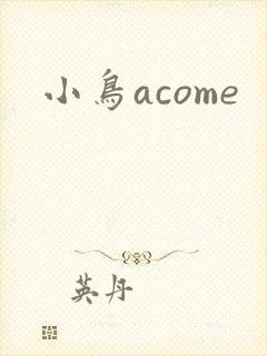 小鸟acome
