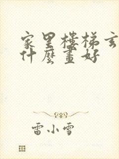 家里楼梯玄关挂什么画好