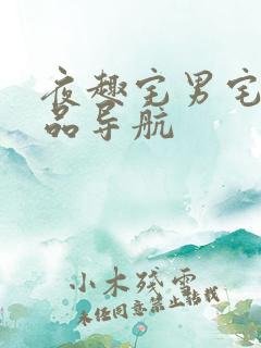 夜趣宅男宅女精品导航