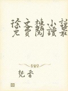 徐文栋小说全文免费阅读最新章节无