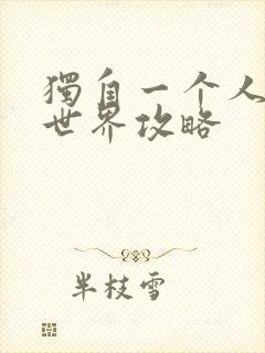 独自一个人的异世界攻略