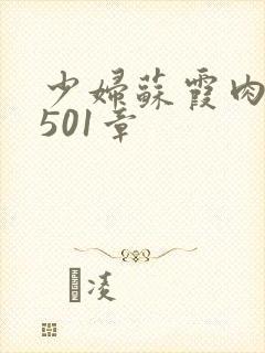 少妇苏霞肉欲第501章