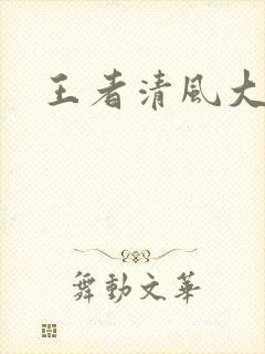 王者清风大结局