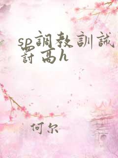 sp调教训诫惩罚高h