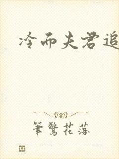 冷面夫君追逃妻