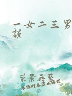 一女二三男事小说