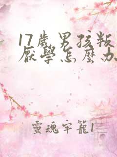 17岁男孩叛逆厌学怎么办