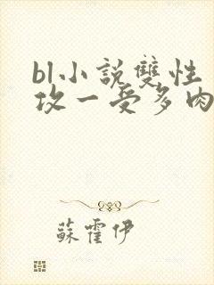 bl小说双性多攻一受多肉
