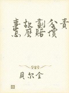 事故划分责任后怎么赔偿