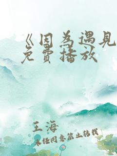 《因为遇见你》免费播放