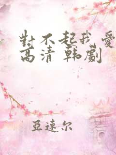 对不起我爱你 高清 韩剧