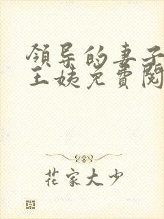 领导的妻子小说王姨免费阅读全文