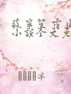 苏宁笙 霍止行小说全文免费阅读