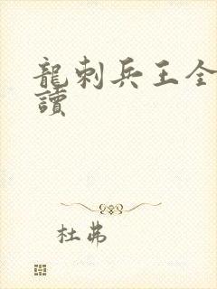 龙刺兵王全本阅读
