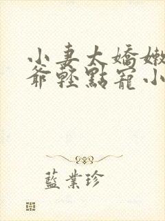 小妻太娇嫩,枭爷轻点宠小说阅读