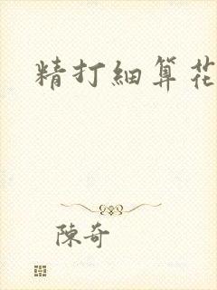 精打细算花满筛