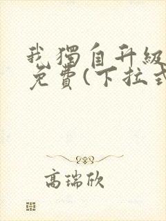 我独自升级漫画免费(下拉式)