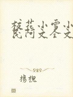 校花小雪小柔阿民阿文全文阅读