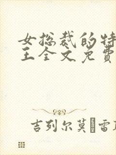 女总裁的特战兵王全文免费阅读