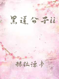 黑道公子ii
