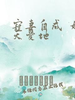 宠妻自成  婚天爱地