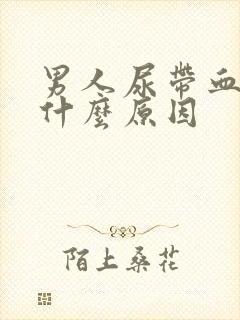 男人尿带血丝是什么原因