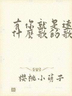 有你就是远方是什么歌的歌词