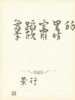 舞蹈室里的景色李欣罗晴