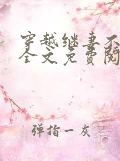 穿越继妻不好当全文免费阅读