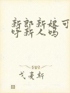 新郎新娘可以称呼新人吗