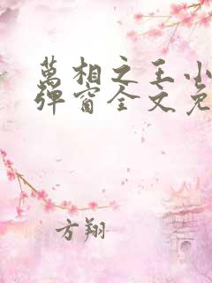 万相之王小说无弹窗全文免费阅读