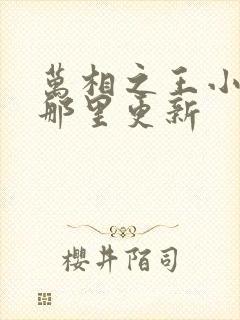 万相之王小说在那里更新