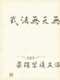 武法无天无弹窗