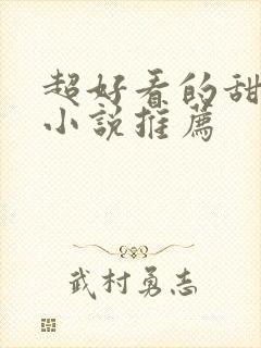 超好看的甜宠文小说推荐